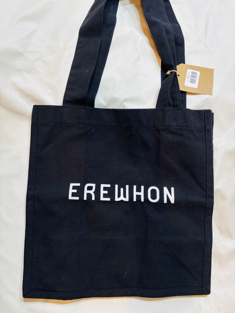 EREWHON エコバッグ　ブラック Erewhon Shopper Tote Bag | Black