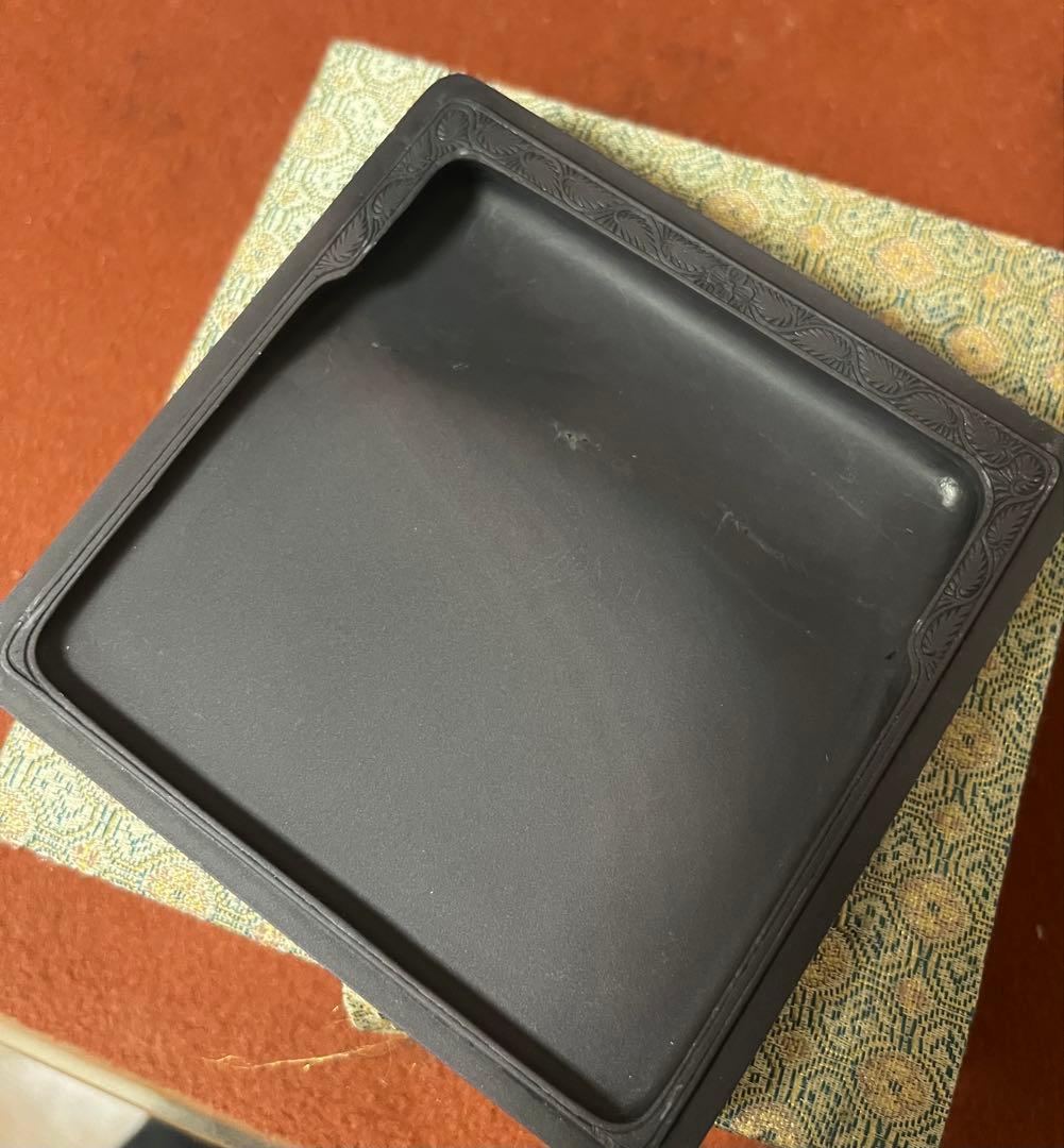 端渓硯　蓋付硯　元箱付 Amazon | 大玄堂 硯 端渓硯 宋坑硯 4吋 端渓硯 木箱付 自然型 実用硯