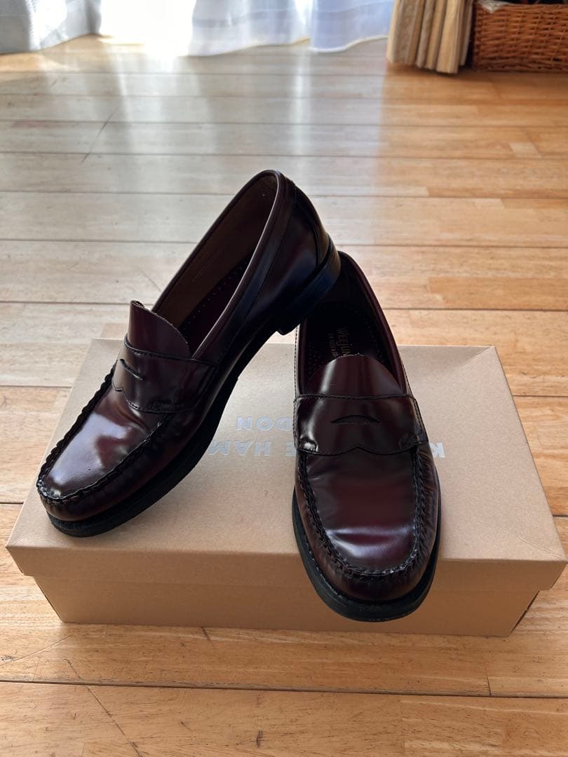 G.H.BASS ローファー 26cm バーガンディ｜着用3回2023年購入