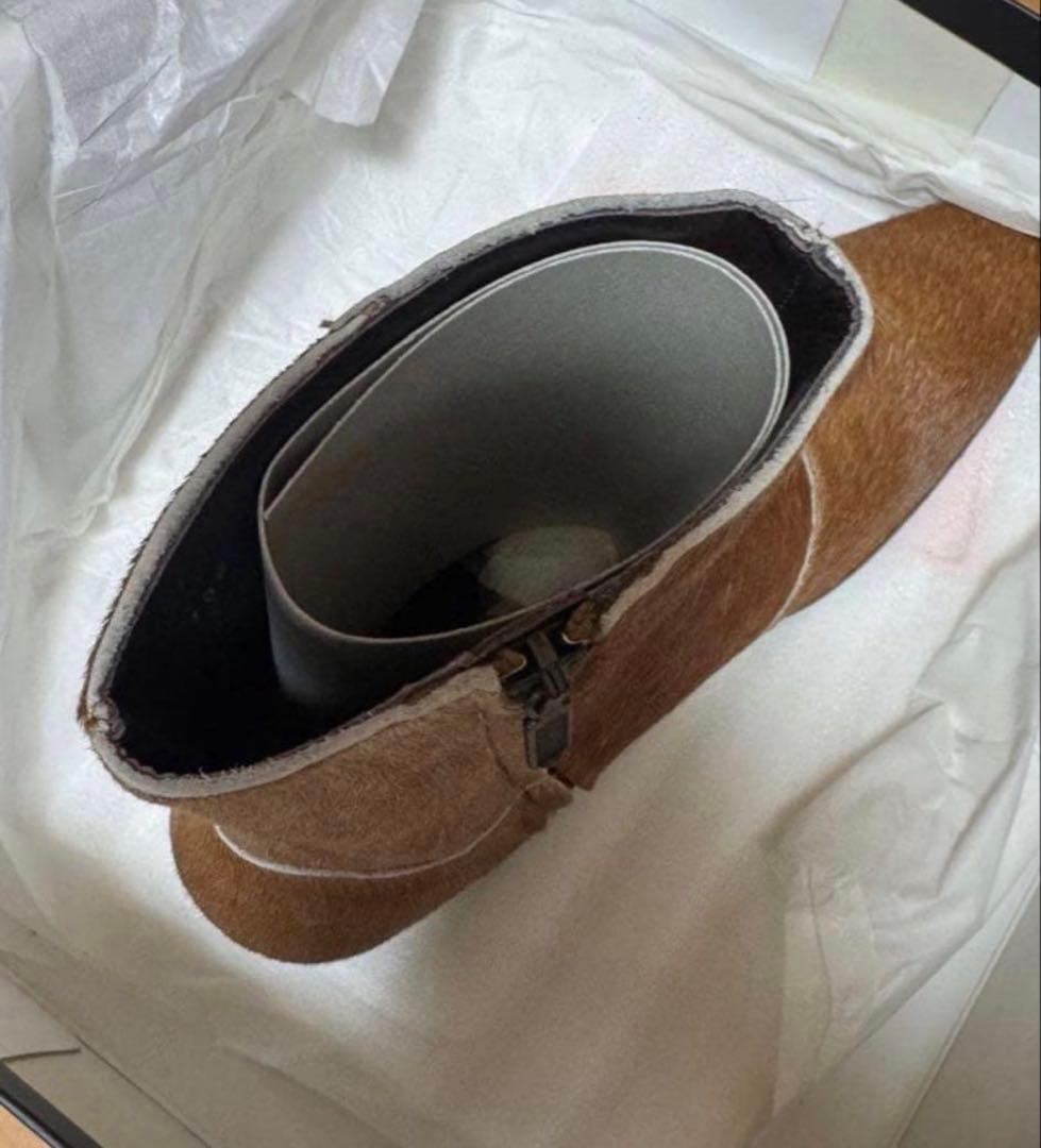 清春】CHARMCULT × nil admirari コラボ ハラコブーツ - メルカリ