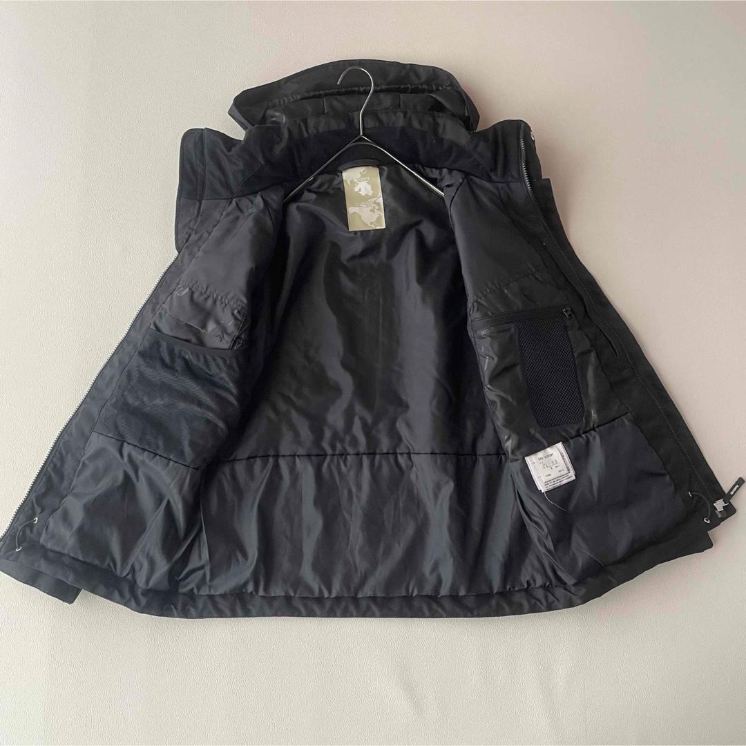 5488【美品】デサント スキーウェア 上下セット ビブパンツ 中綿入り