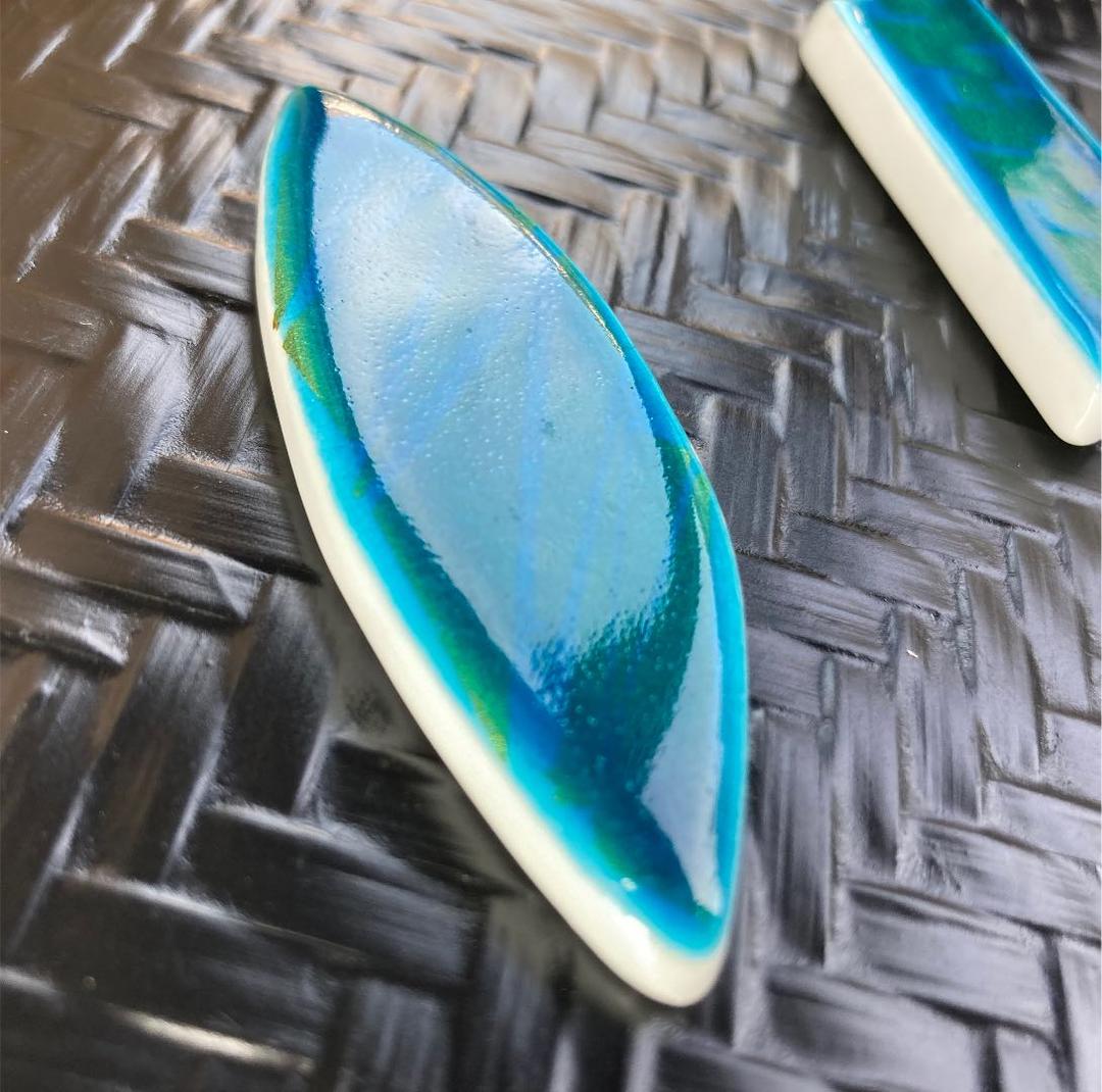 小野珀子 釉裏金彩 遊 箸置き 佐賀県重要無形文化財 - メルカリ