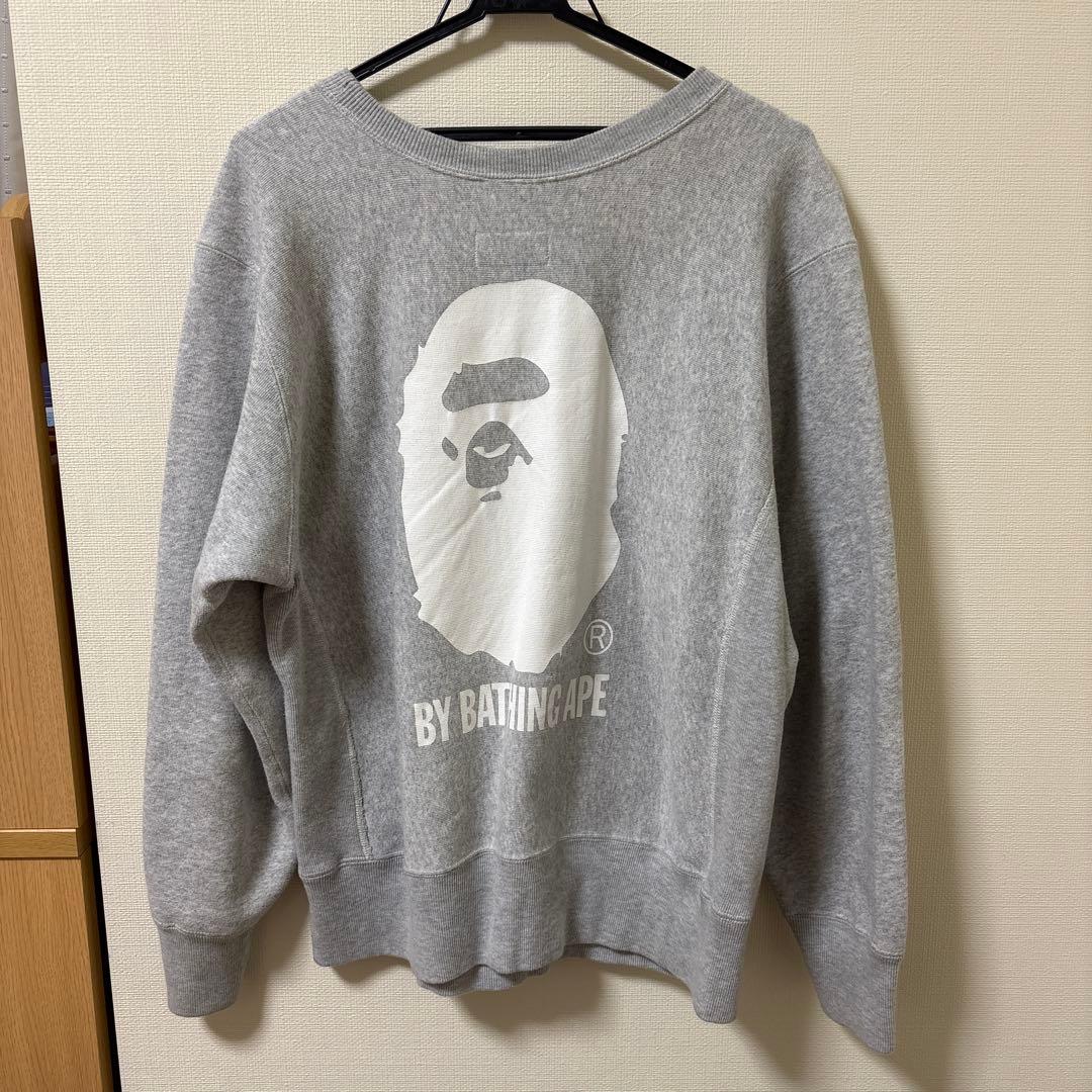 A Bathing Ape × Champion スウェット グレー　L 中古・古着通販】Champion (チャンピオン) A BATHING APE (ア