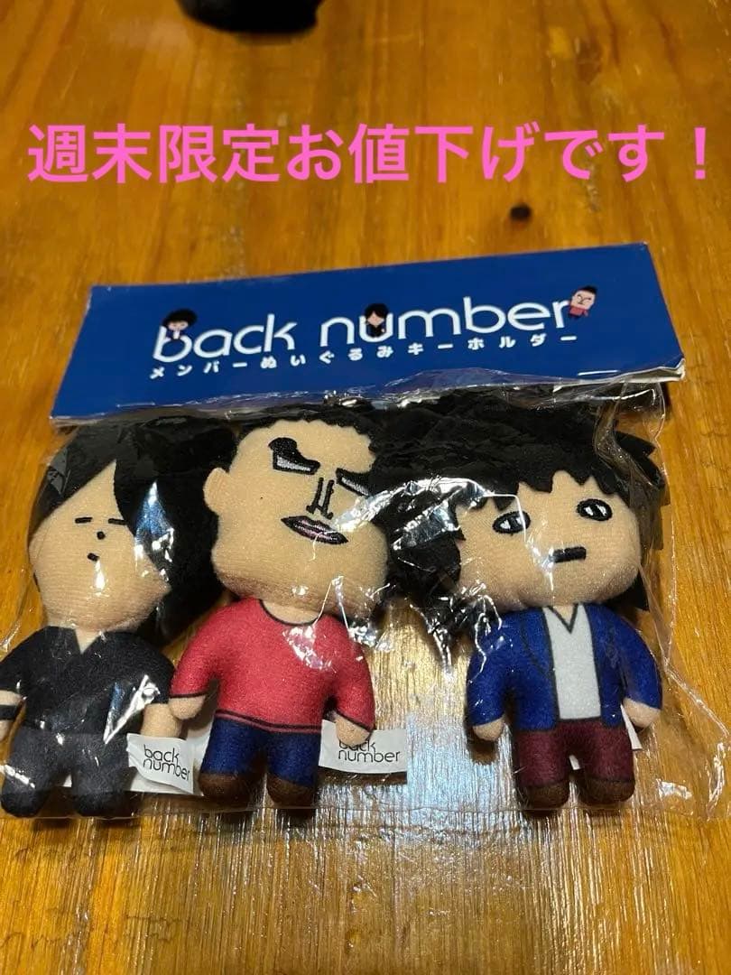 back number ぬいぐるみキーホルダー - メルカリ