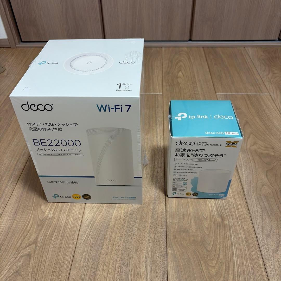 Deco BE22000 メッシュWi-Fi　Deco BE85 Deco BE85 | BE22000 トライバンドメッシュWi-Fi 7ユニット | TP-Link 日本