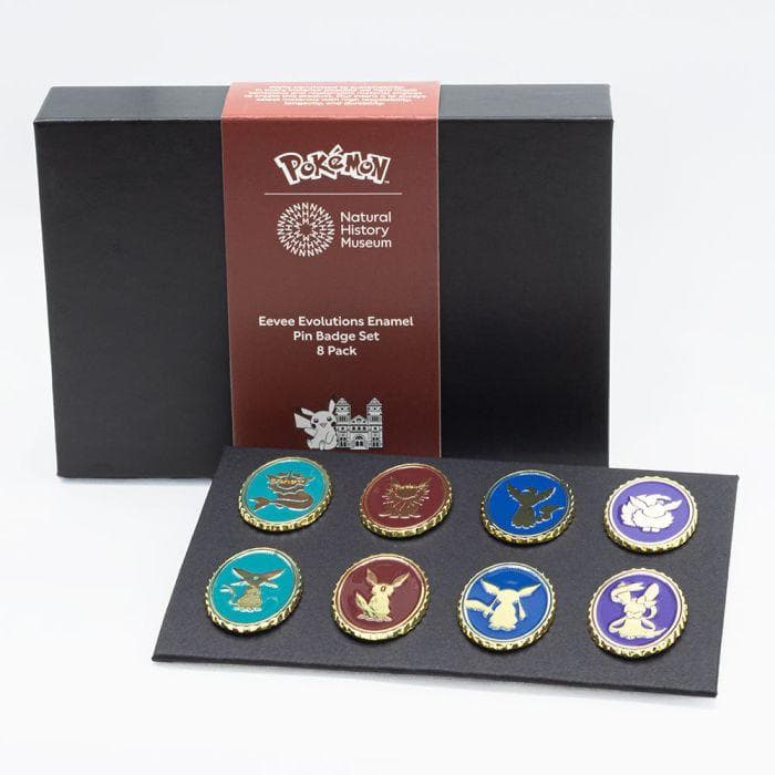 バラ売り可] ポケモン 自然史博物館 コラボ ピンバッジ イーブイ