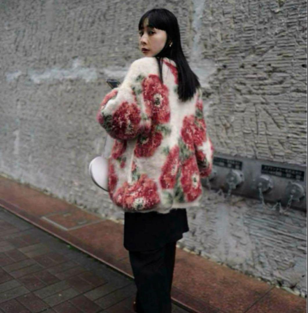 Ameri VERONICA JACQUARD KNIT CARDIGAN新品 - メルカリ