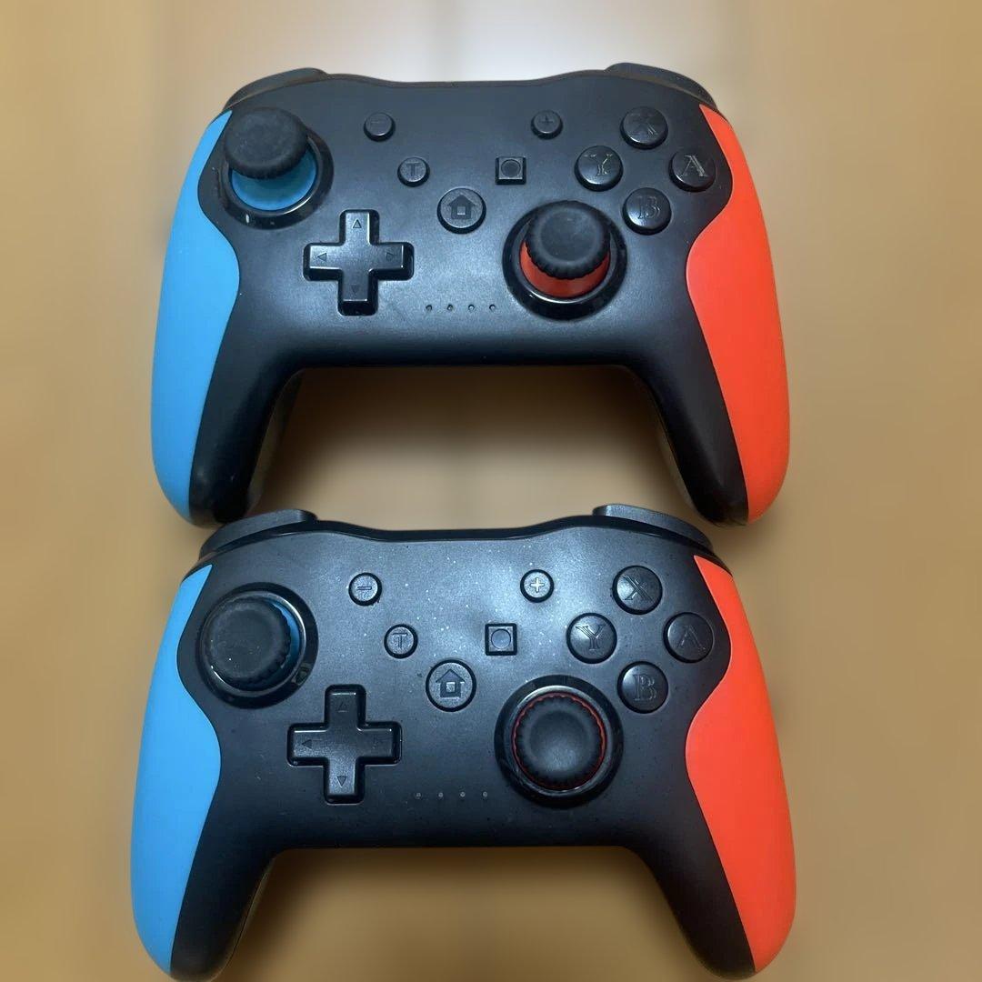 ジャンク品 Nintendo Switch コントローラー 青と赤 - メルカリ
