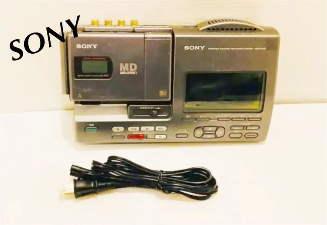 SONY ポータブルMDレコーダーシステム MDウォークマン ベスト MZS-R4ST