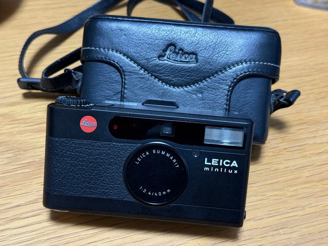 Leica minilux ライカ ミニルックス ブラック 作例あり】高級コンパクトフィルムカメラ LEICA minilux(ライカ ミニ