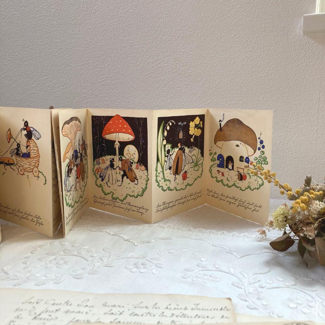 L307 洋書古書 希少ドイツアンティーク絵本 エルゼ・ヴェンツの