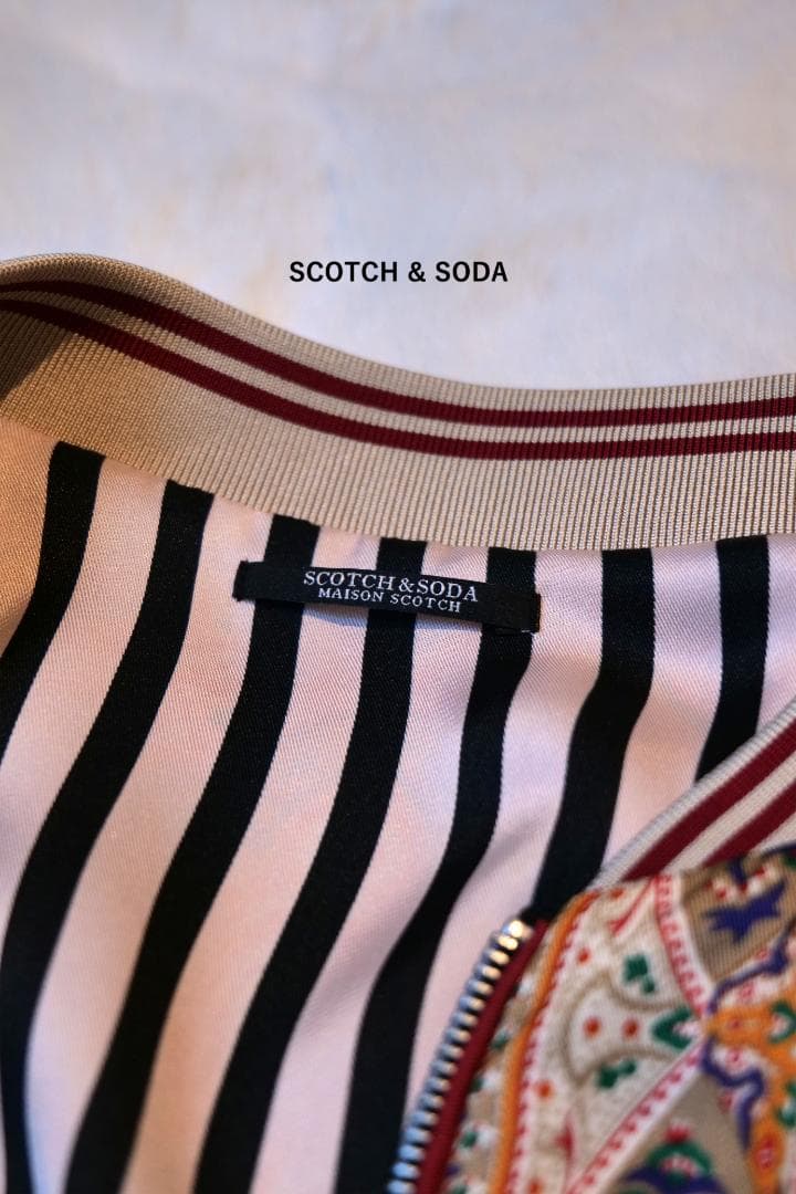 SCOTCH & SODA ペイズリー柄リバーシブル - ジャケット・アウター