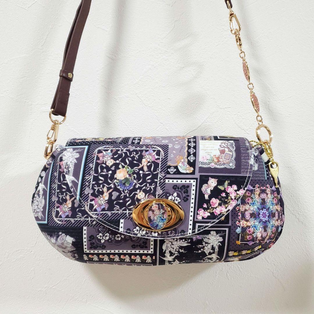 《専用》ハンドメイド 背面ファスナー付きバッグ