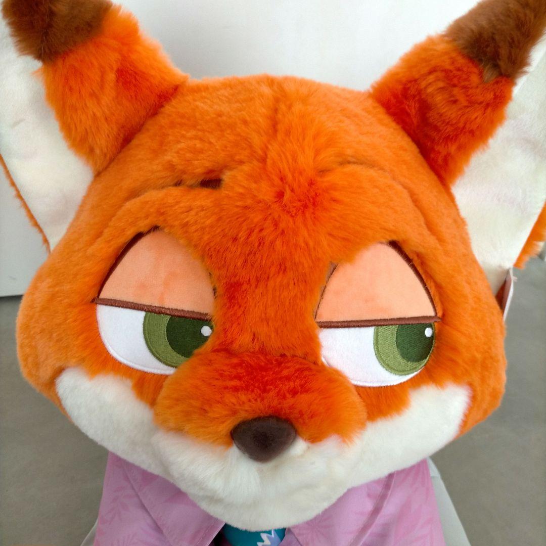 ズートピア ニック・ワイルド ぬいぐるみ 50cm・ブランケット付き