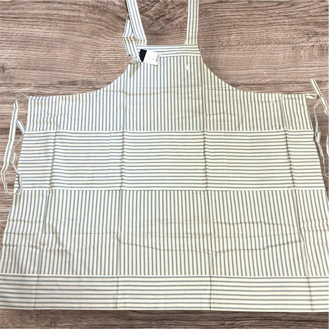 新品) RALPH LAUREN ラルフローレン エプロン ストライプ - メルカリ