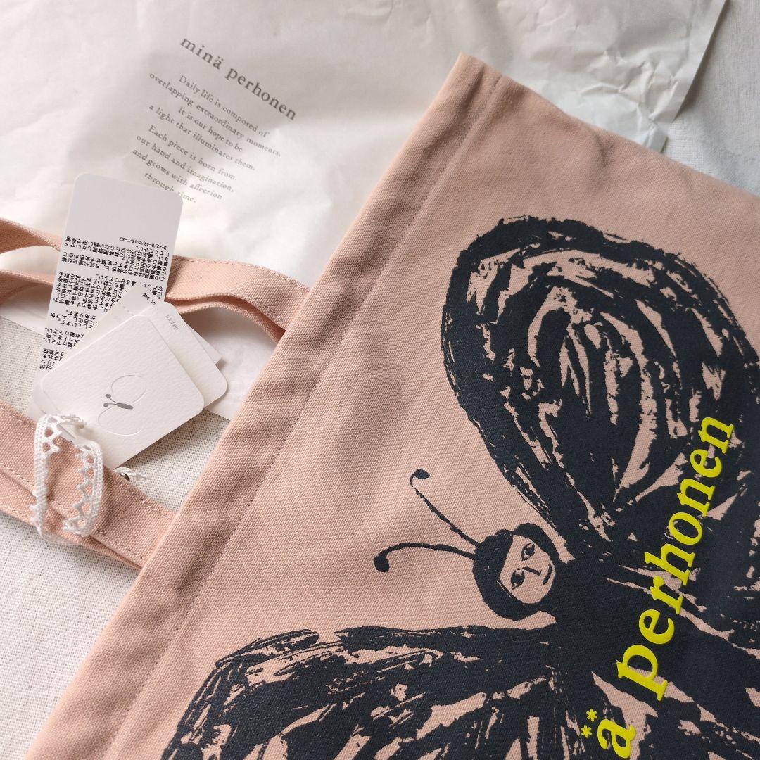 新品ミナペルホネン30周年羽花 トート ukka 松本店限定バッグ