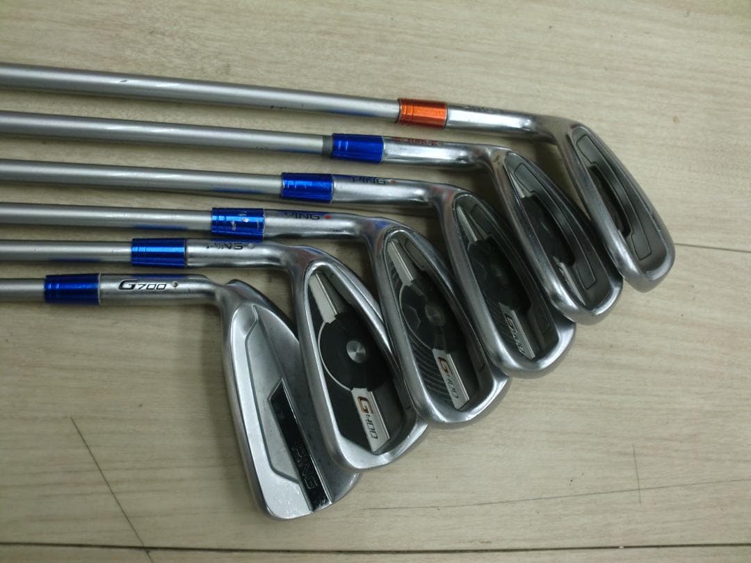 PING G400アイアン6本セット(1本はG700) G400アイアン(6本セット) ダイナミックゴールド(アイアン（セット