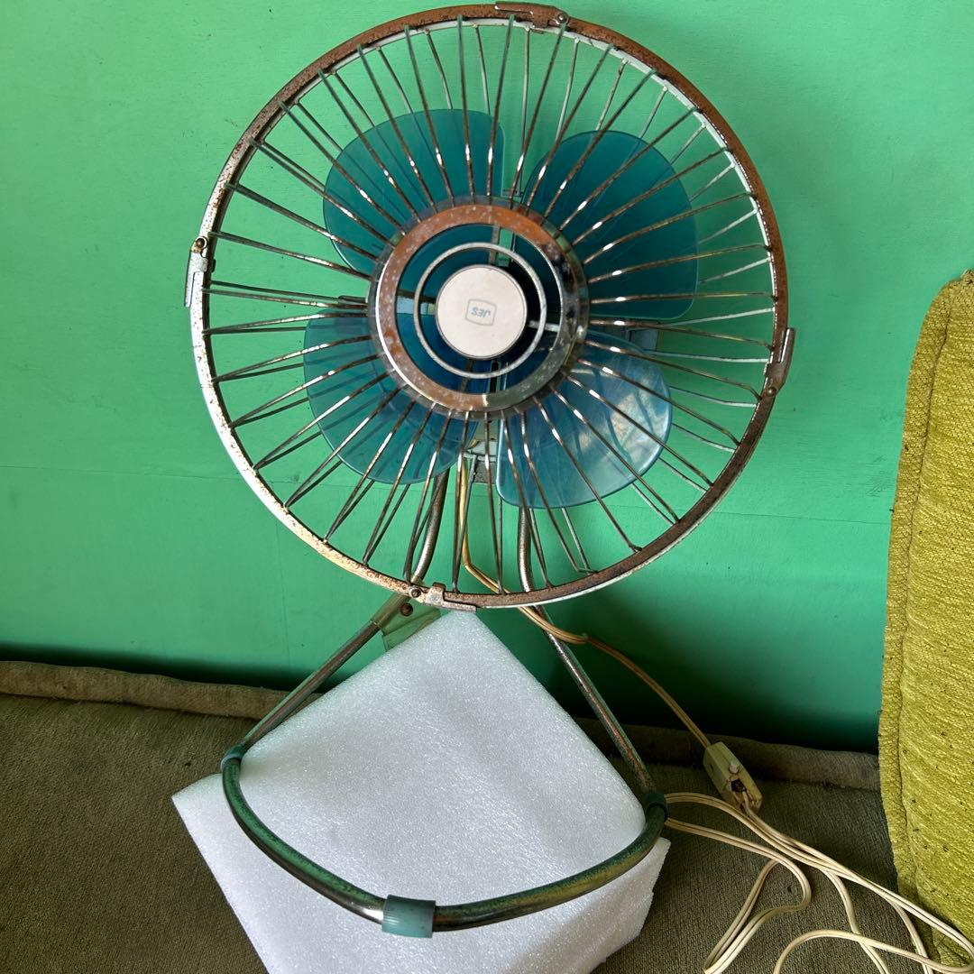 昭和レトロ 昭和の扇風機 動作確認済み 扇風機 小型扇風機 ナショナル