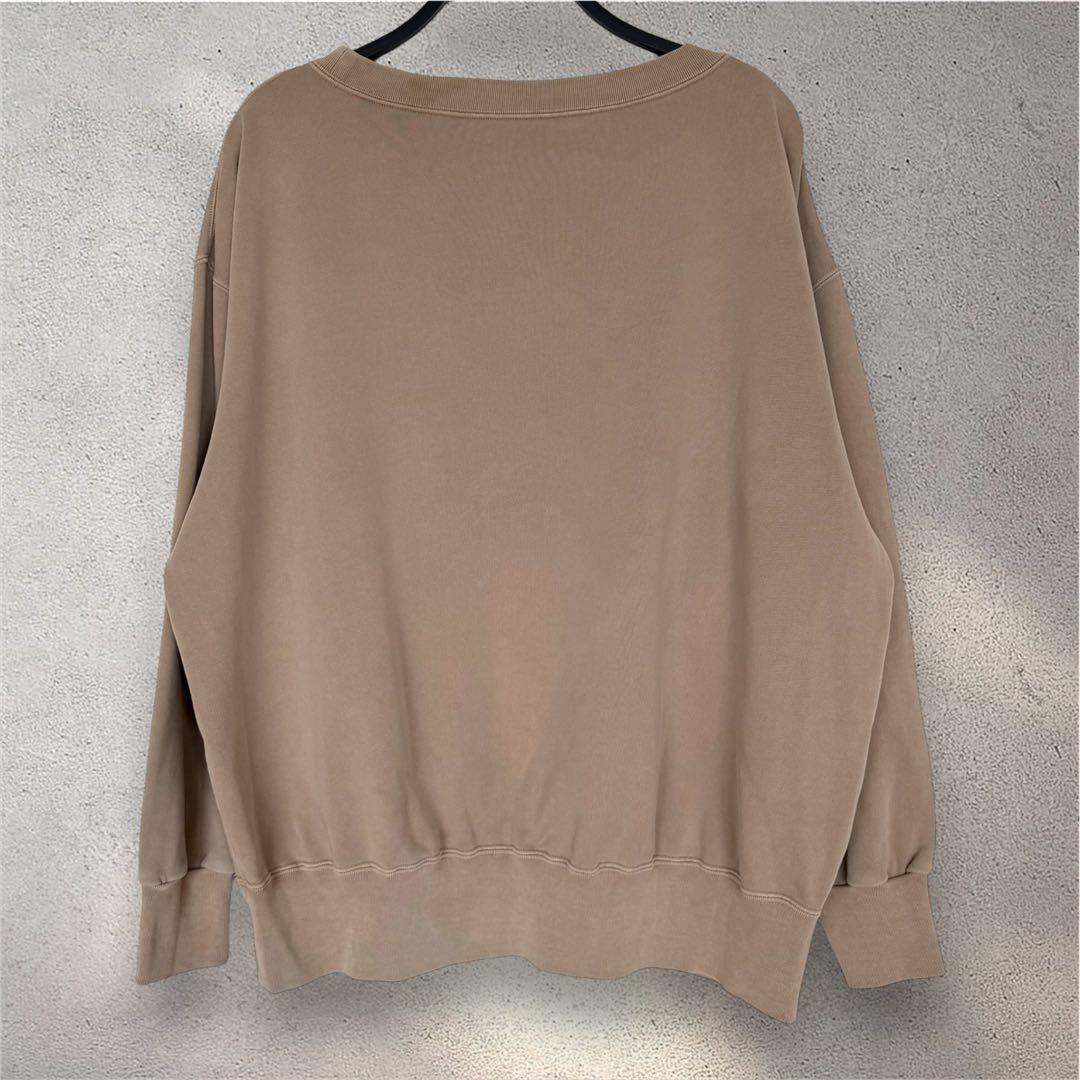 新品 タグ類無 訳あり ピグメントロゴウラケプルオーバー Be - メルカリ