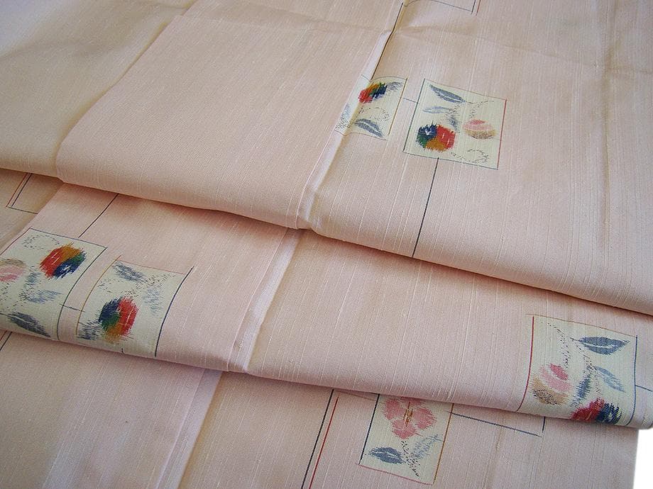 値下げ交渉OK！単衣 十日町紬 紬着尺 正絹 B949 - メルカリ