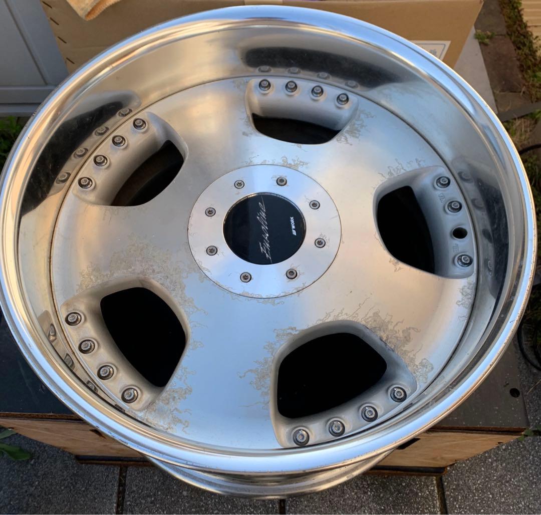 当時物 希少WORKユーロラインD 1本 10j +18 114.3 5穴 - メルカリ