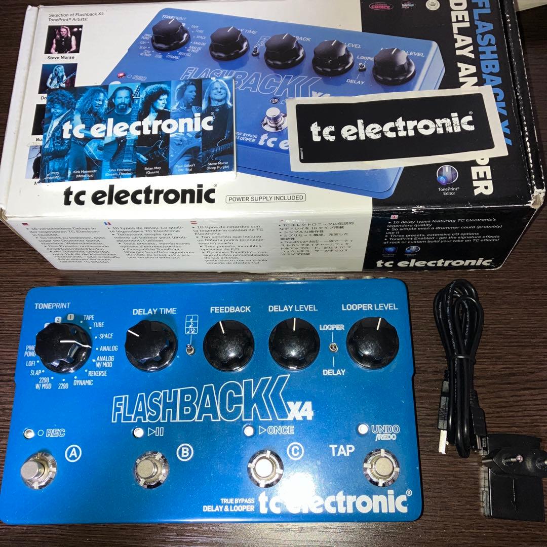 tc electronic FLASHBACK X4 ディレイ　delay TC Electronic | Product | FLASHBACK X4 DELAY
