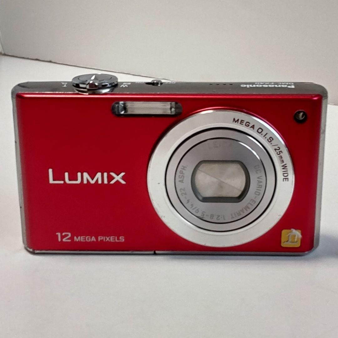 動作確認済み パナソニック LUMIX DMC-FX40 オールドコンデジ - メルカリ