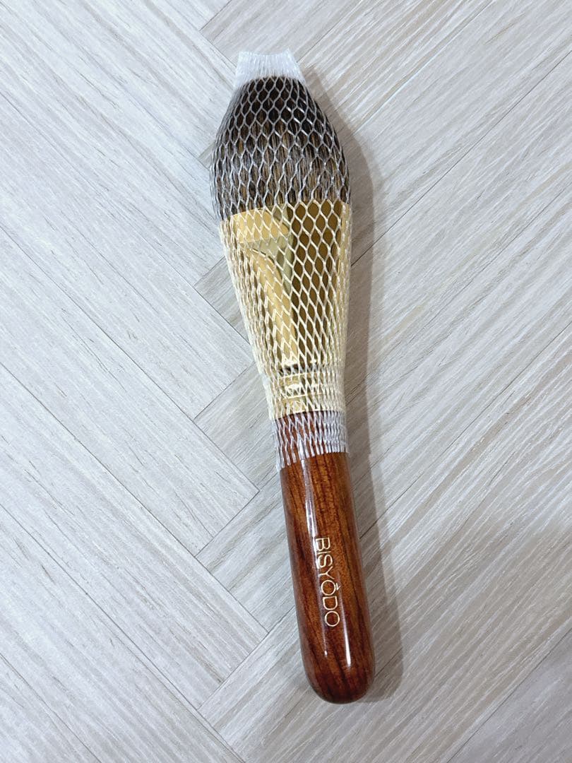 美品】ウエダ美粧堂 パーフェクトフィットブラシ（扇型） B-F-05