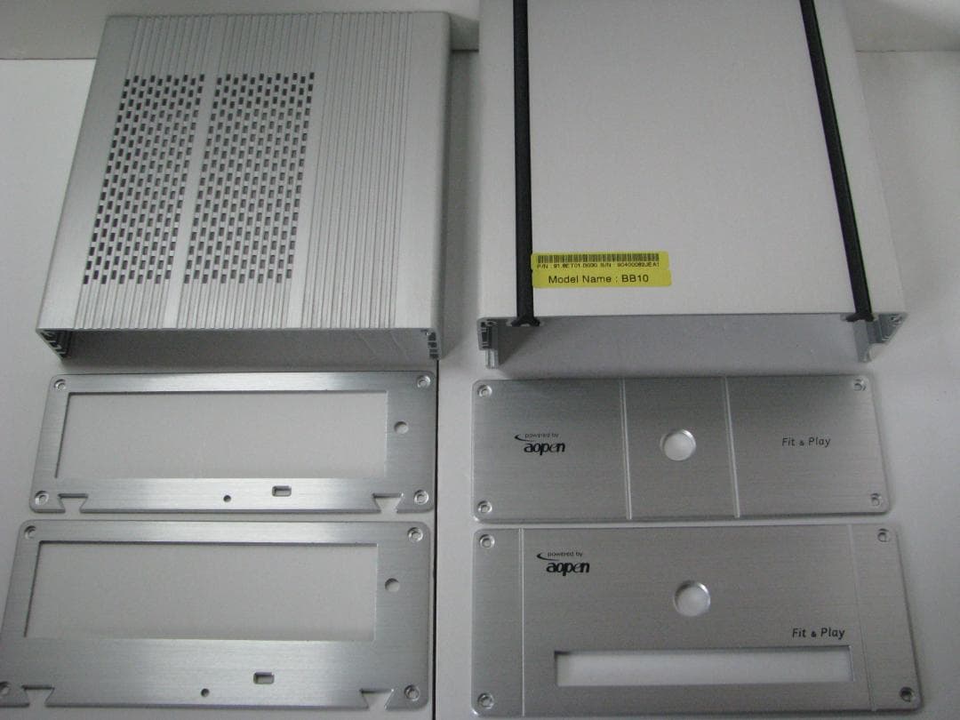 Aopen BB10 SILVER Atom 330搭載ベアボーンキット - メルカリ