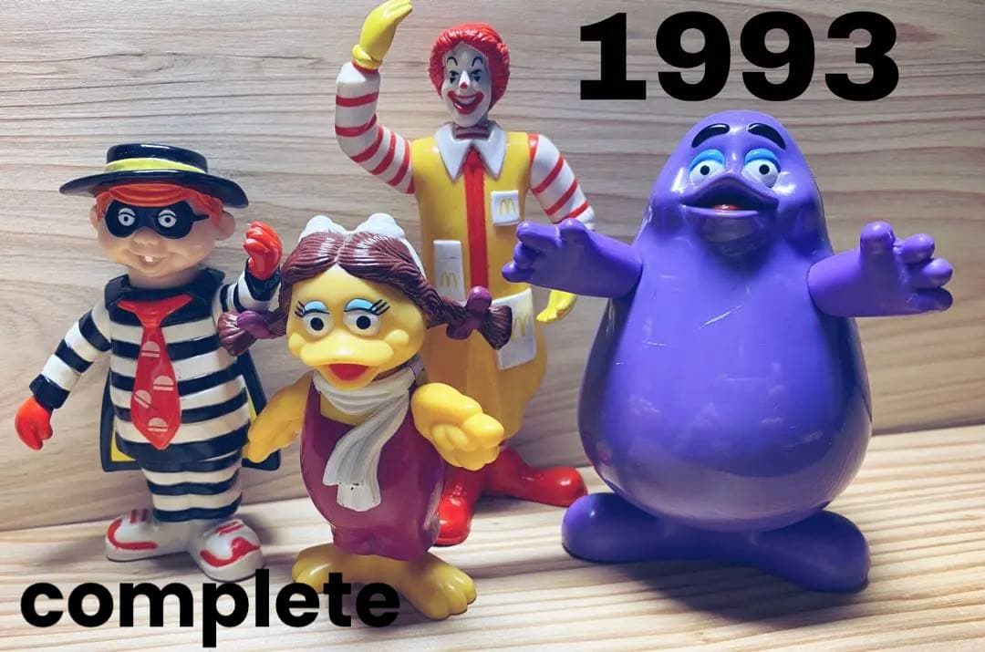 1993 マクドナルド ハッピーセット ドナルドと仲間たち コンプリート