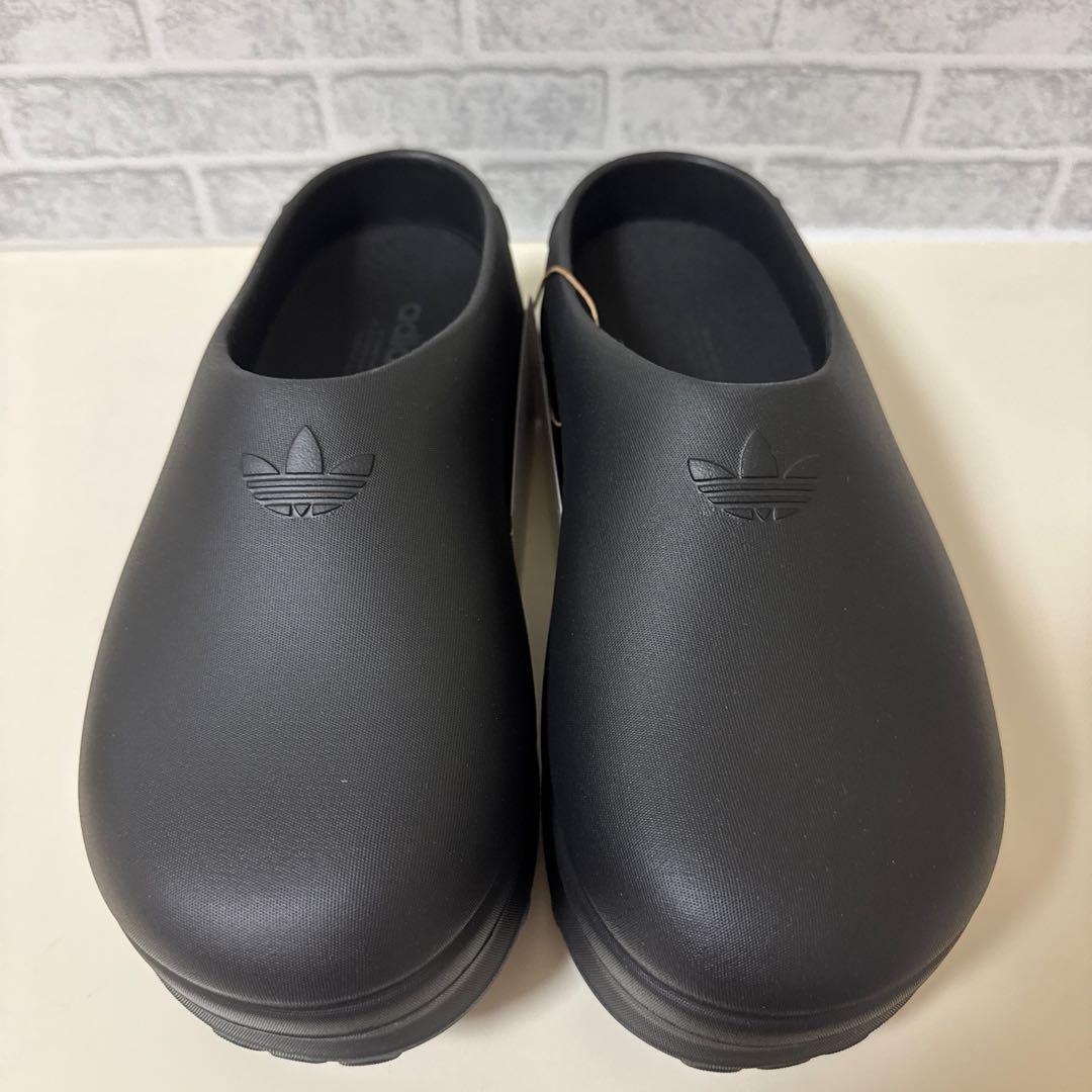【新品】アディダス スタン スミス ミュール 厚底ブラック 23.5cm