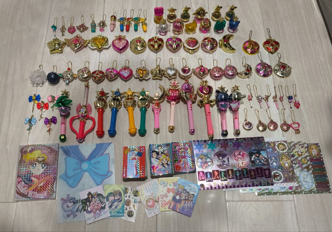 セーラームーン　ガチャ　まとめ売り　93点 セーラームーン ガチャ まとめ売り 93点 セーラームーンガチャ豪華31点