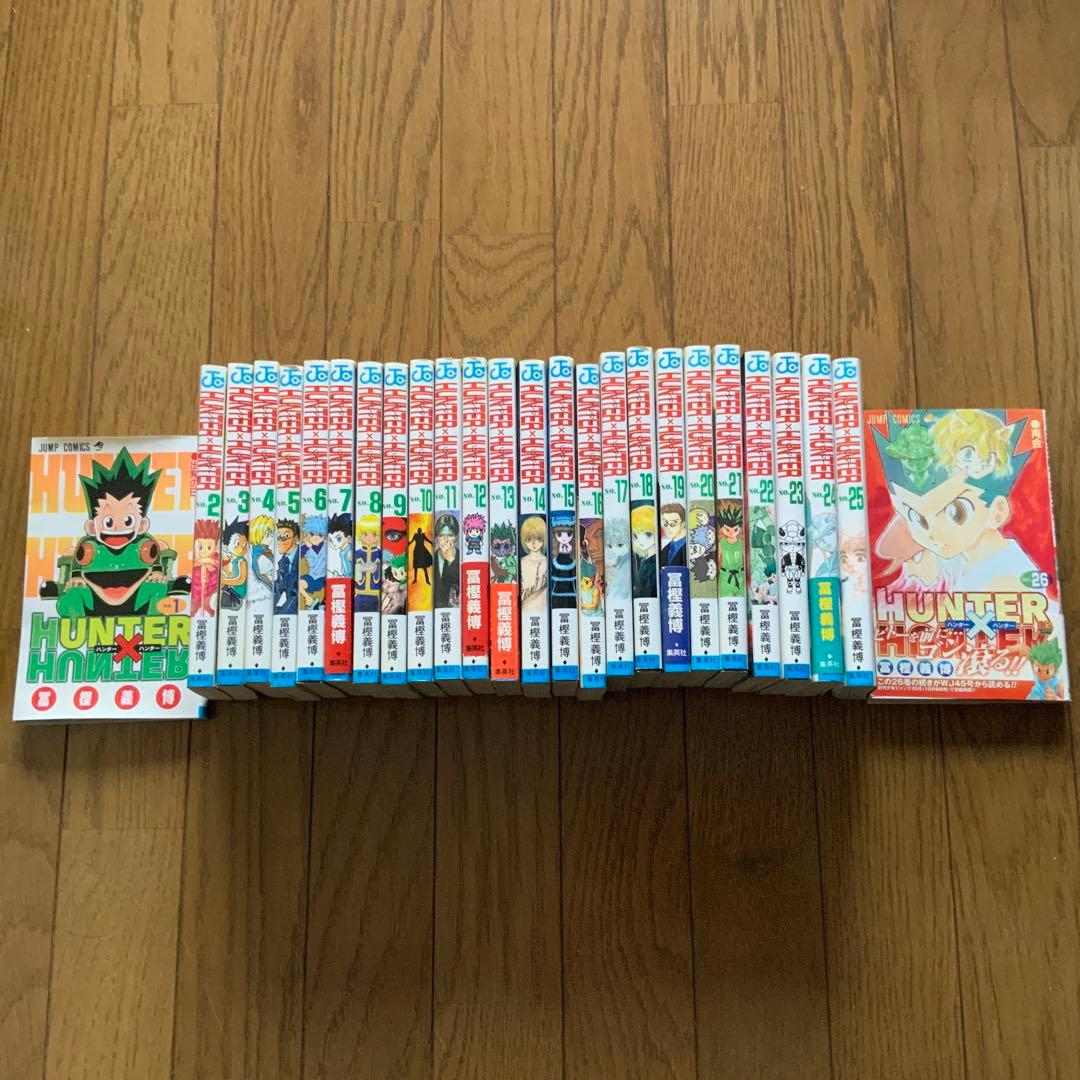 Hunter×Hunter(ハンター・ハンター)1〜26巻セット - メルカリ