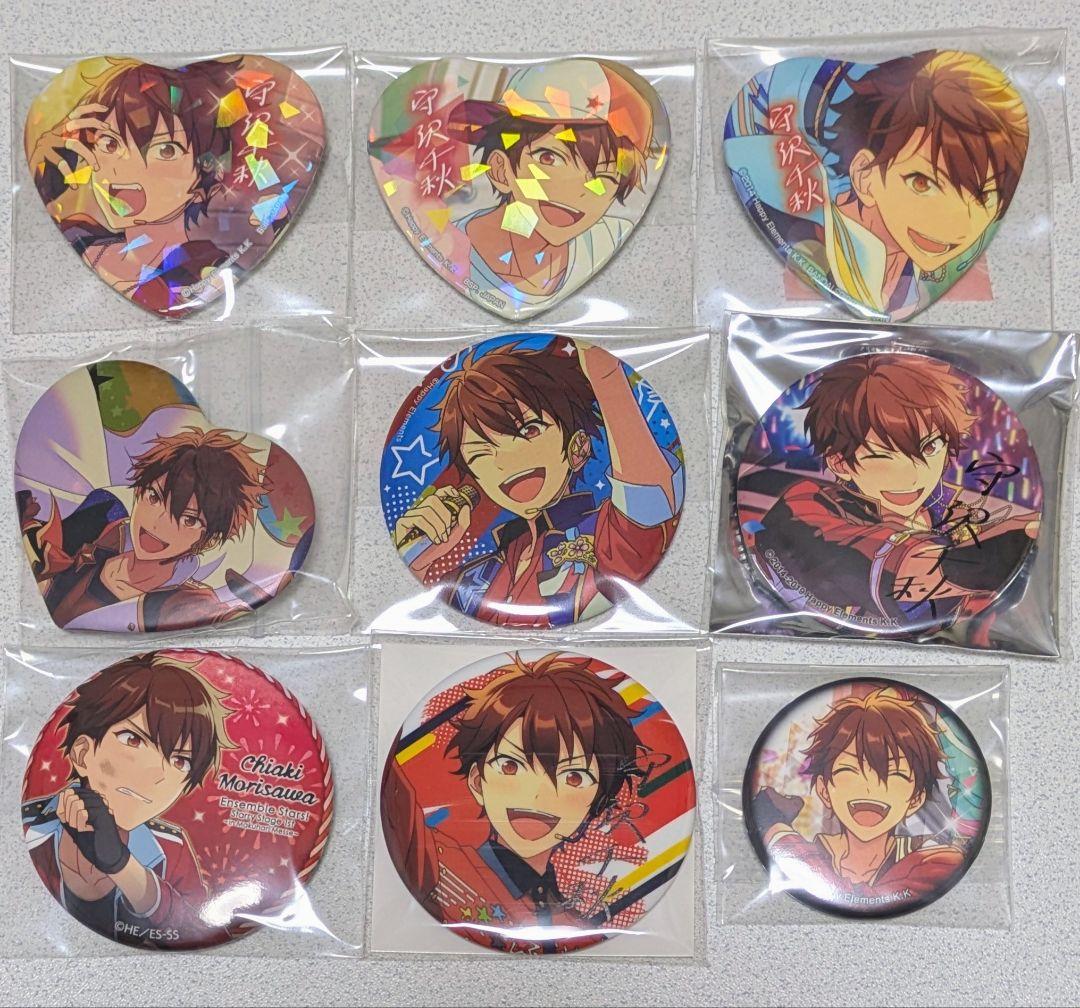 匿名発送・バラ売り可】守沢千秋 缶バッジセット - メルカリ