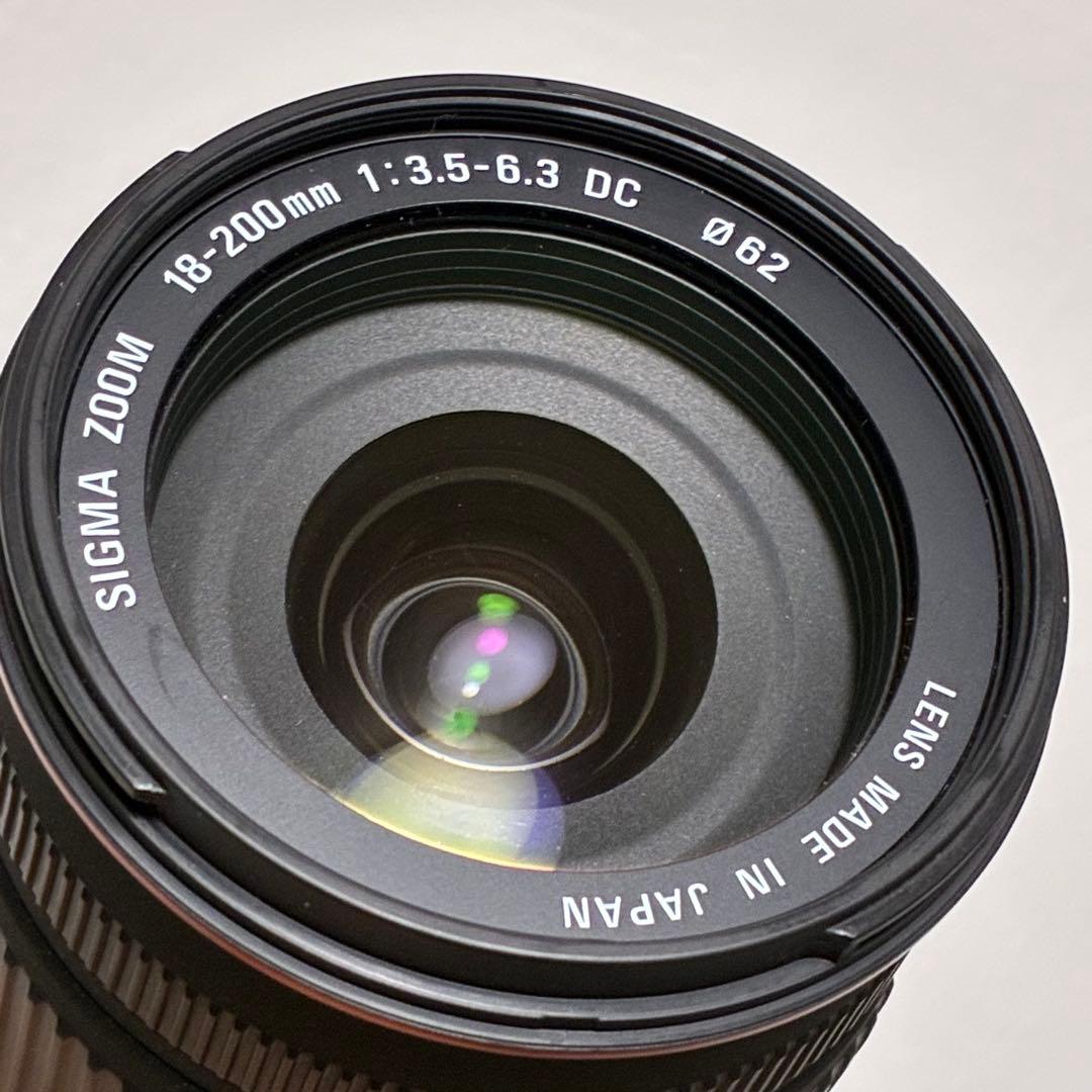⭐️美品⭐️シグマ SIGMA 18-200mm F3.5-6.3 DC キャノン用