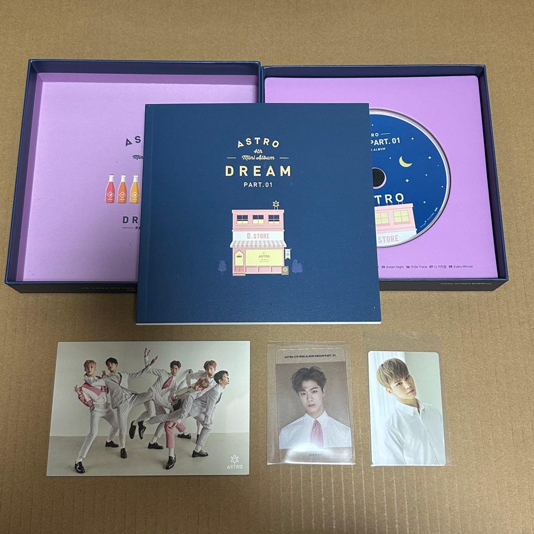 開封済】ASTRO Dream Part.01 Night Ver ビニ、ラキ - メルカリ