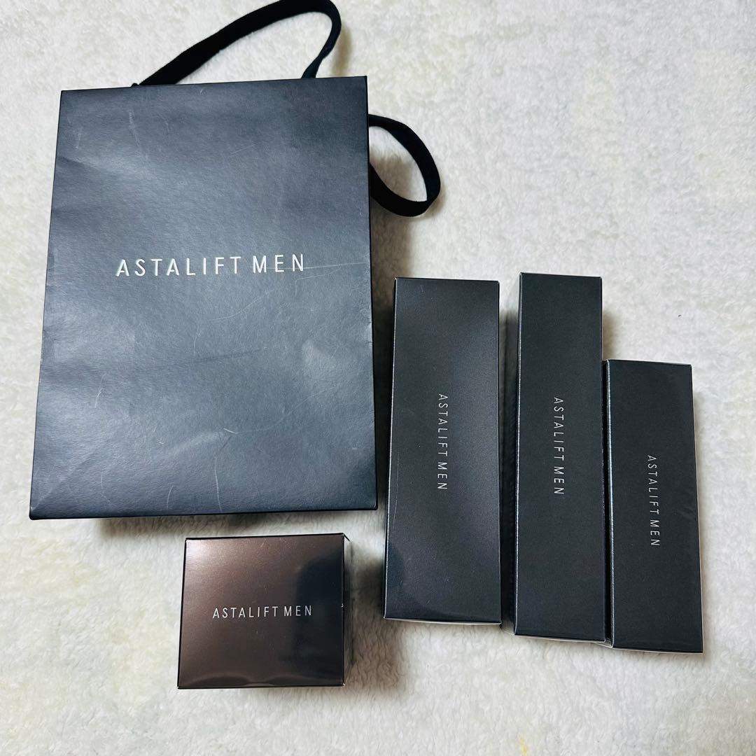 【ASTALIFT MEN】 洗顔 化粧水 乳液 先行美容液 セット 新品未使用 ASTALIFT MEN（アスタリフト メン） アスタリフト メン プレミアムケア