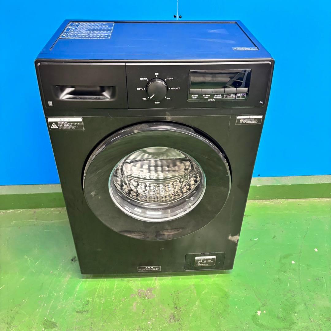 544 ドラム式洗濯機 左開き 容量6キロ 単身向け住宅設置可能 極美品