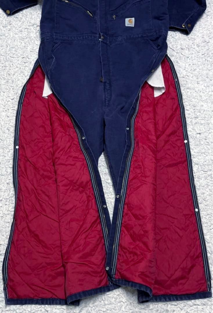 vintage】希少 CARHARTT カーハート つなぎ ネイビー 米津玄師|mercari