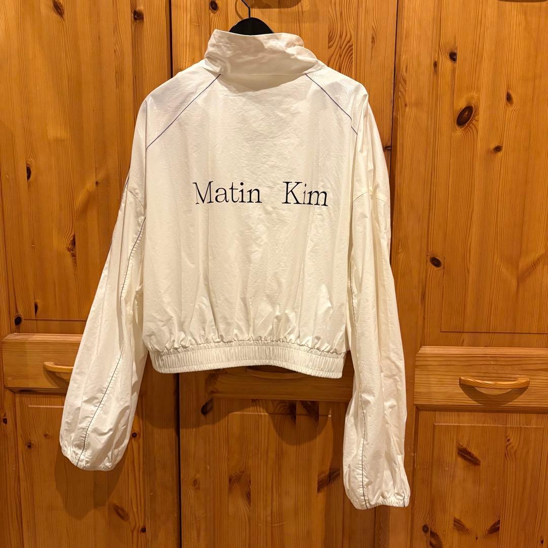 Matin Kim ナイロン ジャケット 白 - メルカリ