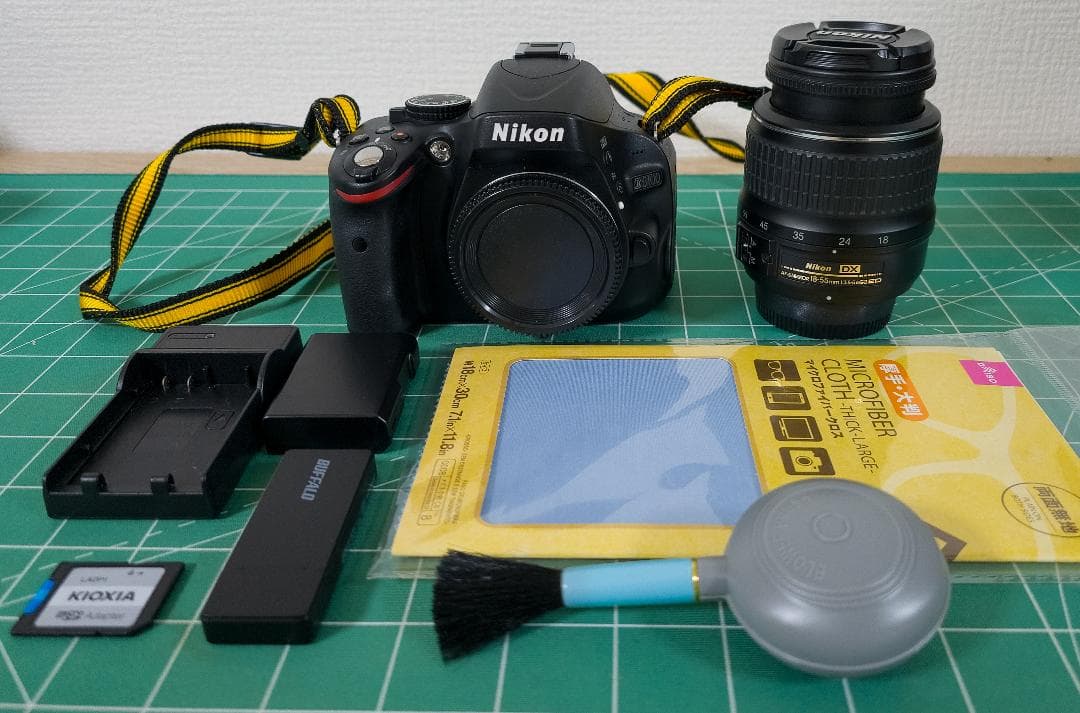 Nikon D5100 AF-S 18-55mm レンズ シャッター数970回 - メルカリ