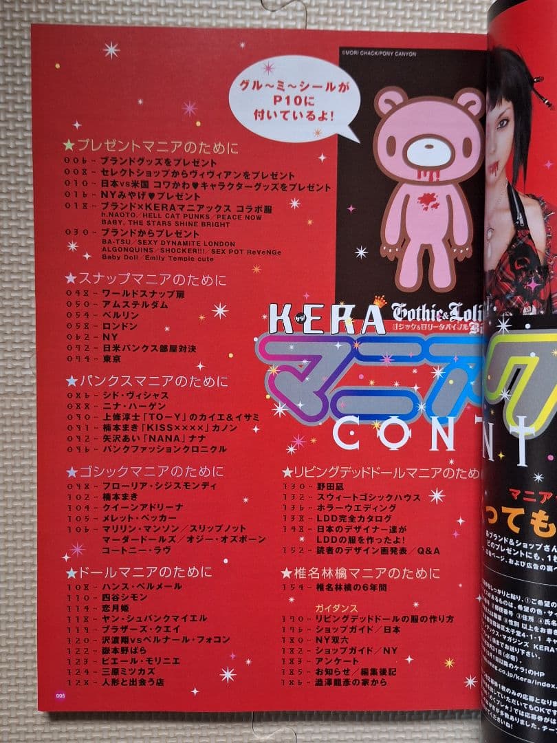 KERA ケラ マニアックス Vol.2.3.4.5.7.SPECIAL