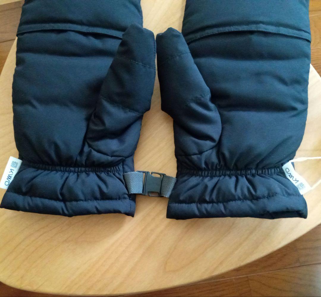 y*y様 ダウンミトン ブラック ユニセックス KWD 河田フェザー