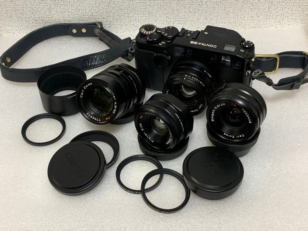 CONTAX G2 Planar 2/45 他3レンズ contax-planar-45mm-F2-product-