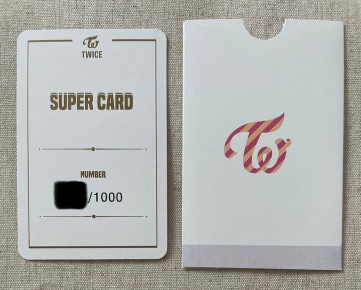 TWICE レア スーパーカード
