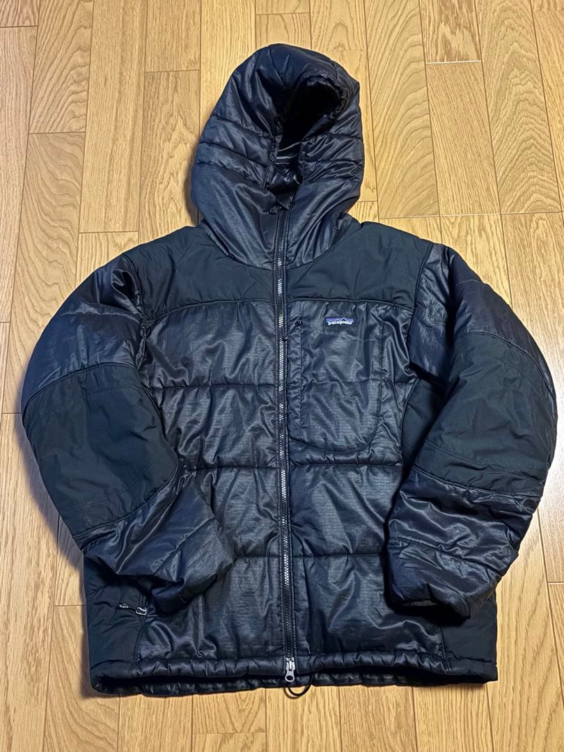 Patagonia パタゴニア ダスパーカー 2008年製 黒 ツギハギ - メルカリ