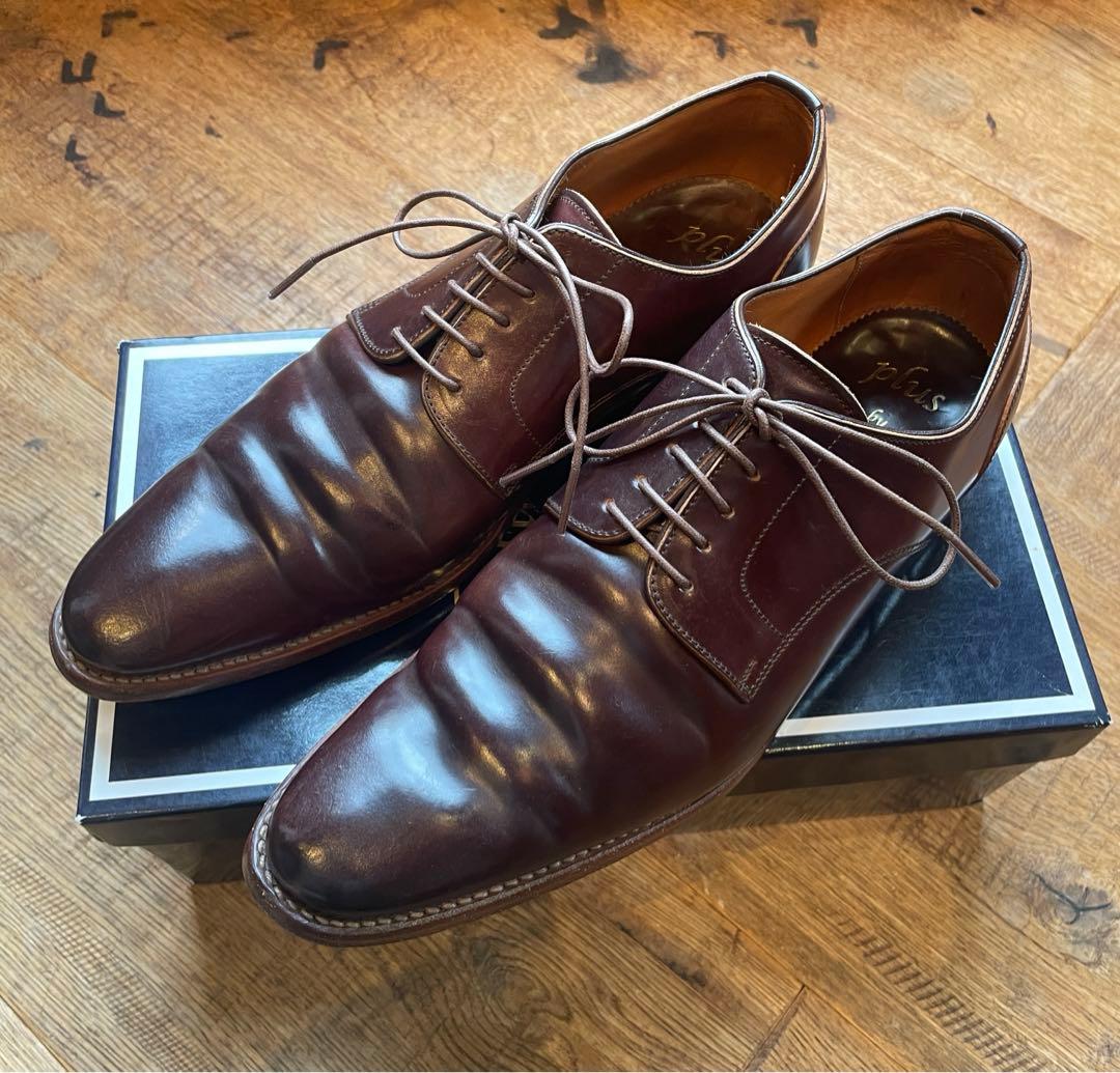 plus by chausser ショセ ホーウィン コードバン 革靴 24cm 8_000000001468.jpg?1681642948