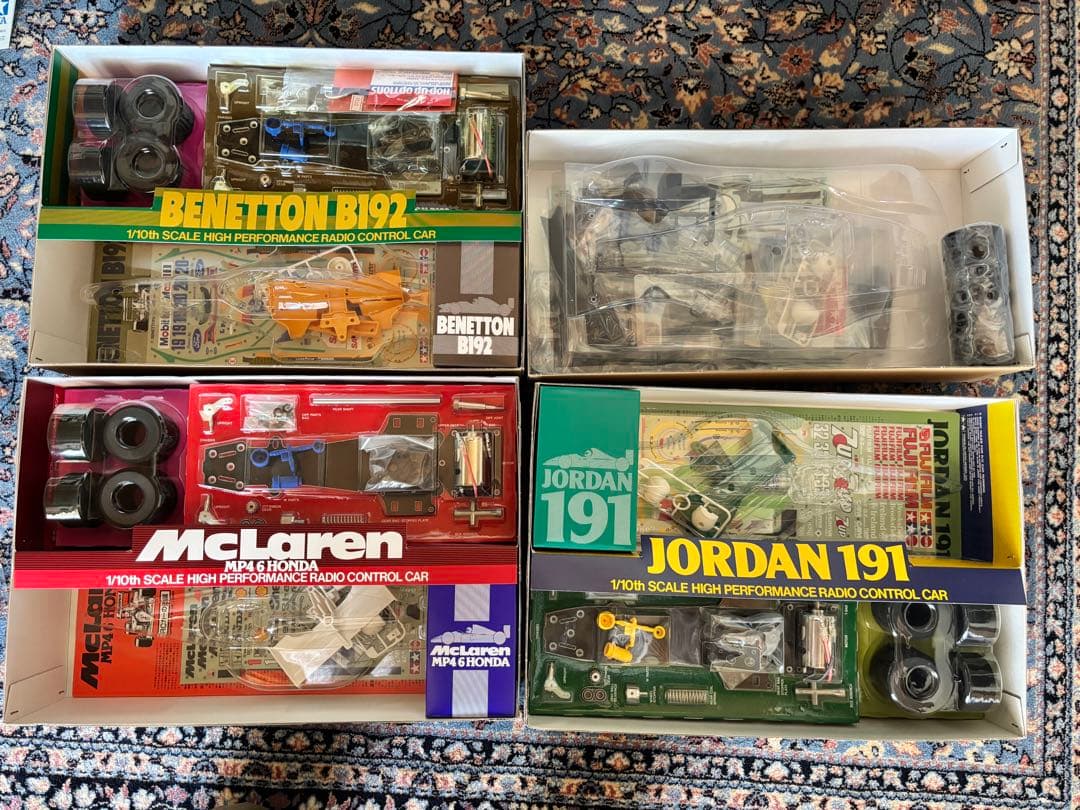 タミヤFー1 ・Cカー マクラーレン/ベネトン/ジョーダン／アウディ 未