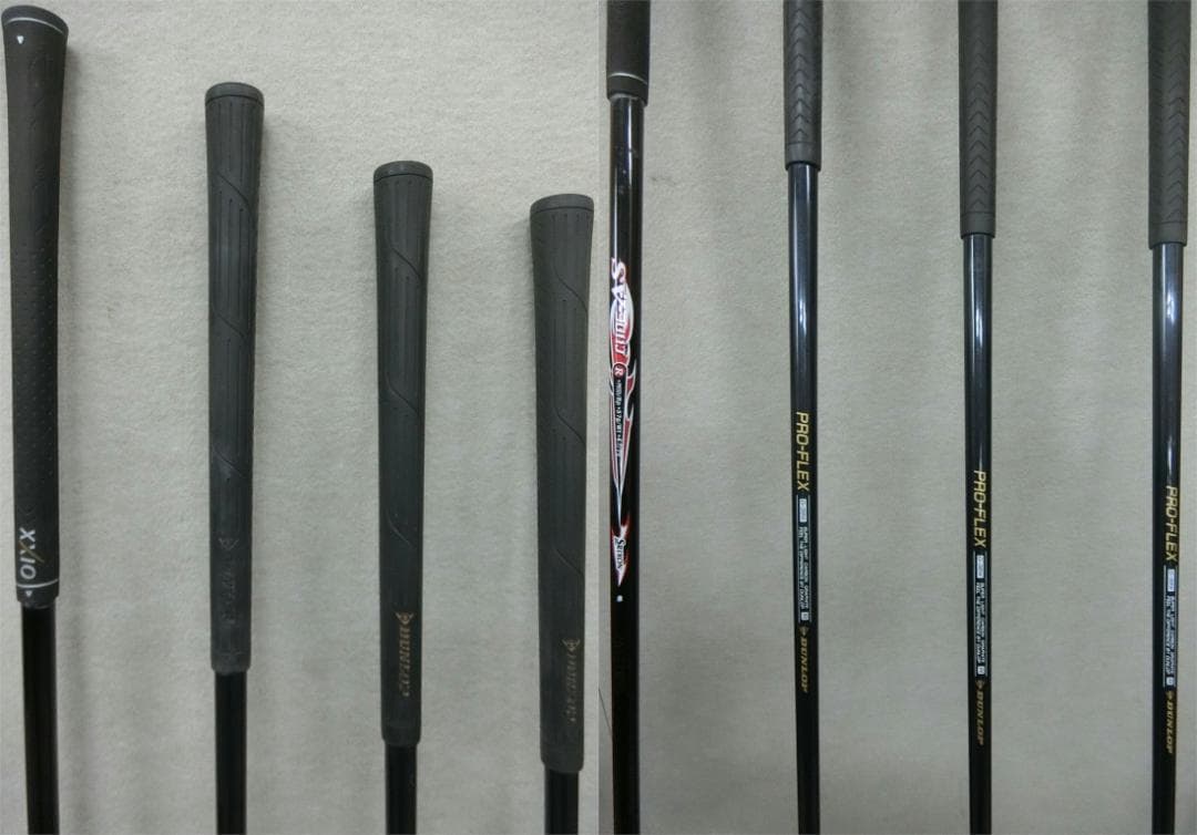 b672 初心者歓迎 ダンロップ等メンズゴルフ14本セット※Dr2本入り