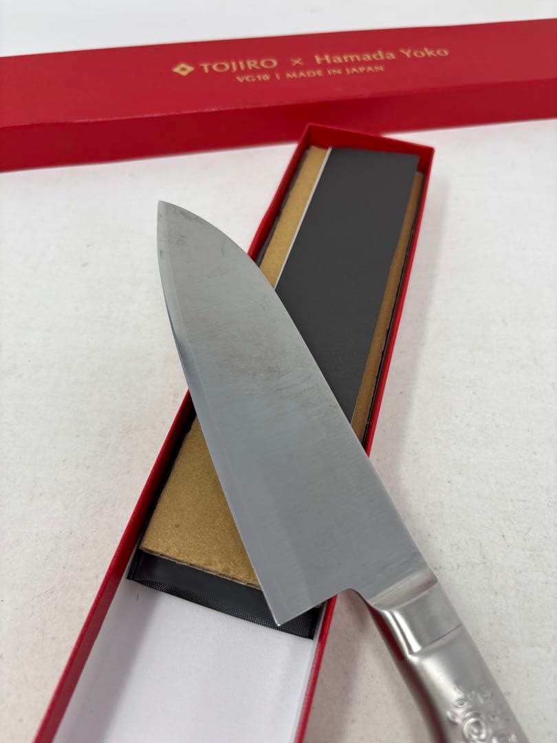 A430 浜田ママプロデュース 使いやすい刀身の包丁 藤次郎 ロゼ 14.5